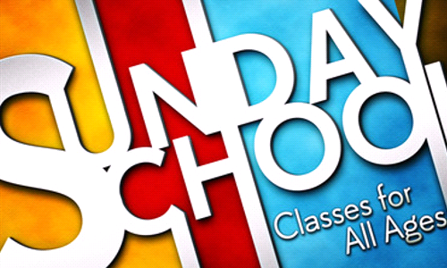 FALL SUNDAY SCHOOL CLASSES ARE HERE!